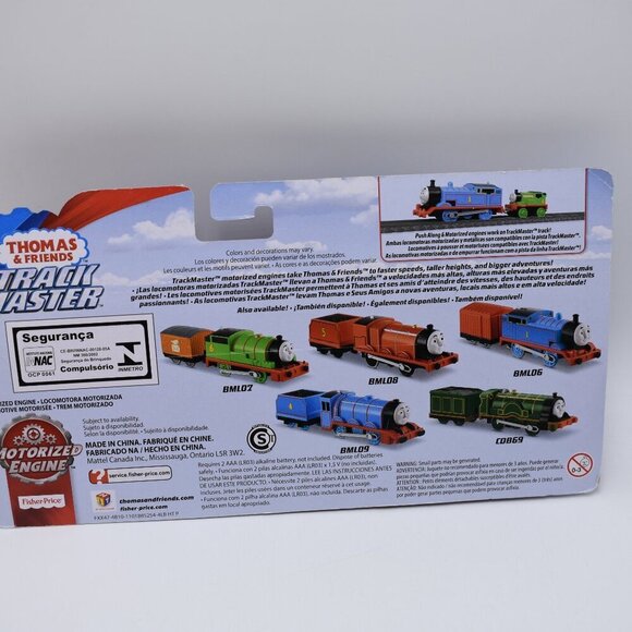Nia18 & Tender Motorized Trackmaster Revolution Train Tank Engine Sealed New - Picture 10 of 10
